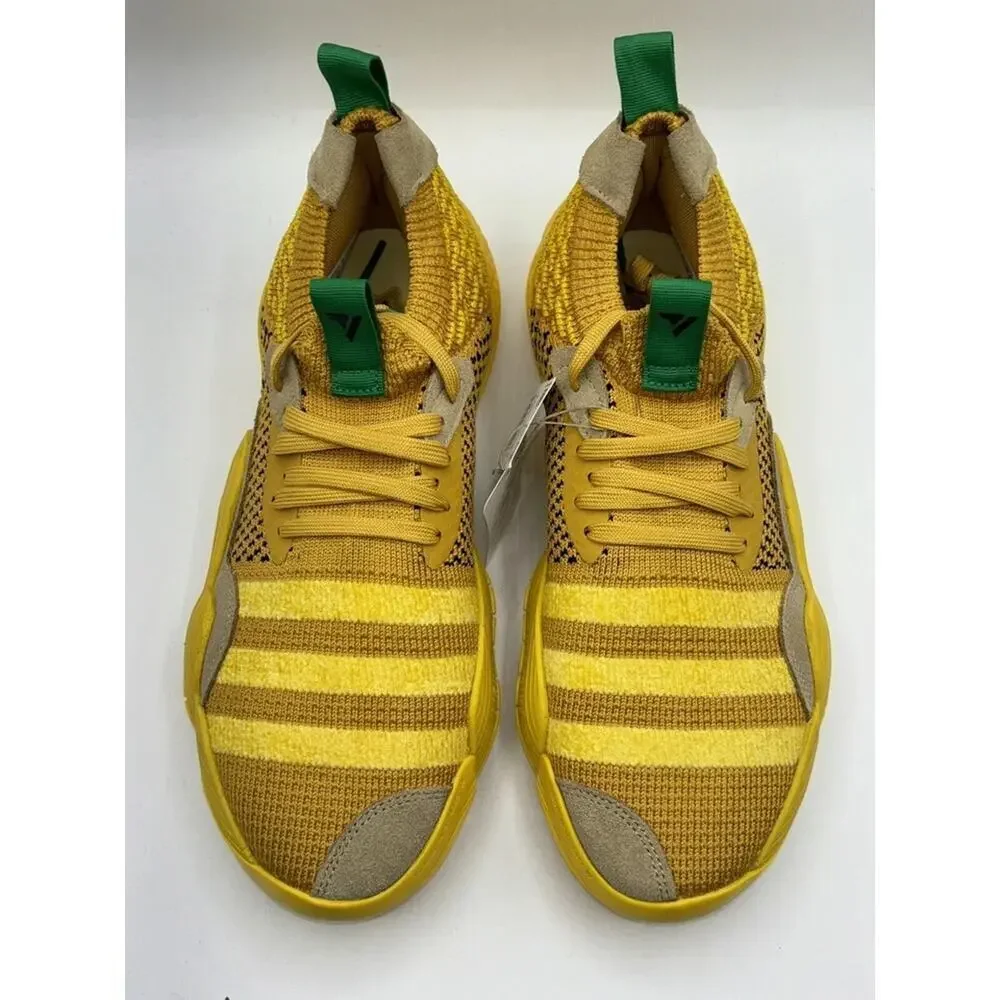 Adidas Trae Young 2.0 Men's Basketball Shoes Size 10 Hazy Yellow New